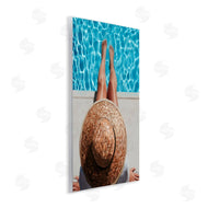 Ziwei Li | Summer Poolside Sunhat Woman