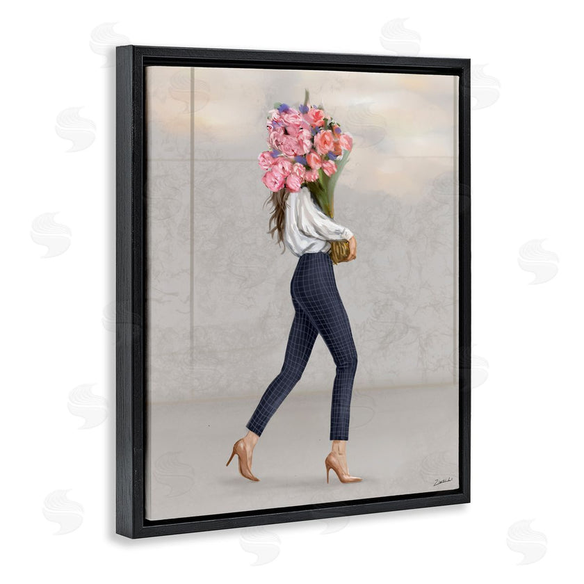 Ziwei Li | Metro Woman with Bouquet