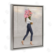 Ziwei Li | Metro Woman with Bouquet
