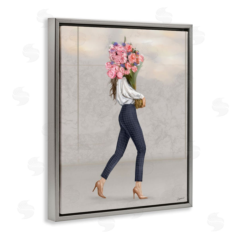 Ziwei Li | Metro Woman with Bouquet