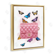 Ziwei Li | Butterflies and Pink Clutch