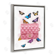 Ziwei Li | Butterflies and Pink Clutch