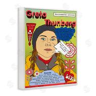Sangita Bachelet | Greta Thornburg Magazine Illustration