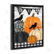 Andrea Tachiera | Boo Crows and Pumpkins