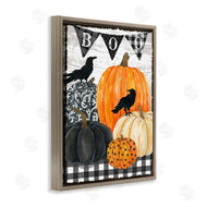 Andrea Tachiera | Boo Crows and Pumpkins