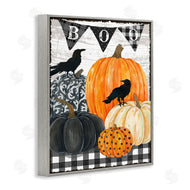 Andrea Tachiera | Boo Crows and Pumpkins