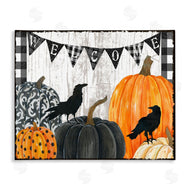 Andrea Tachiera | Welcome Crows and Pumpkins