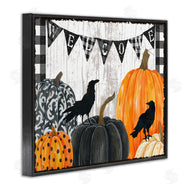 Andrea Tachiera | Welcome Crows and Pumpkins