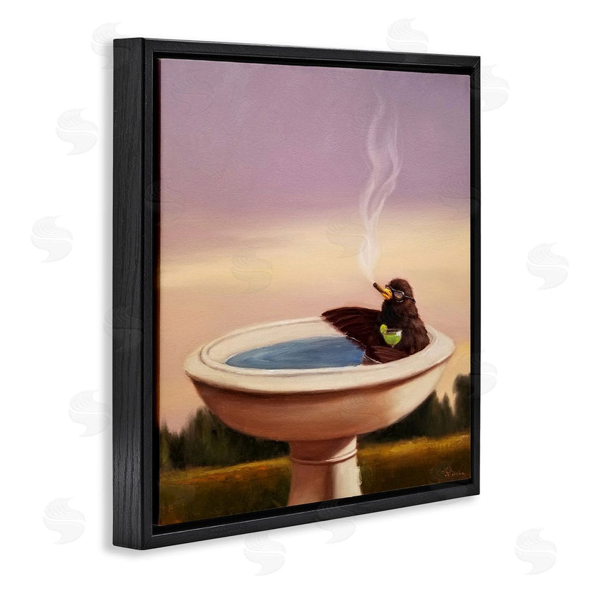 Lucia Heffernan | Birdbath with Cocktail Humor