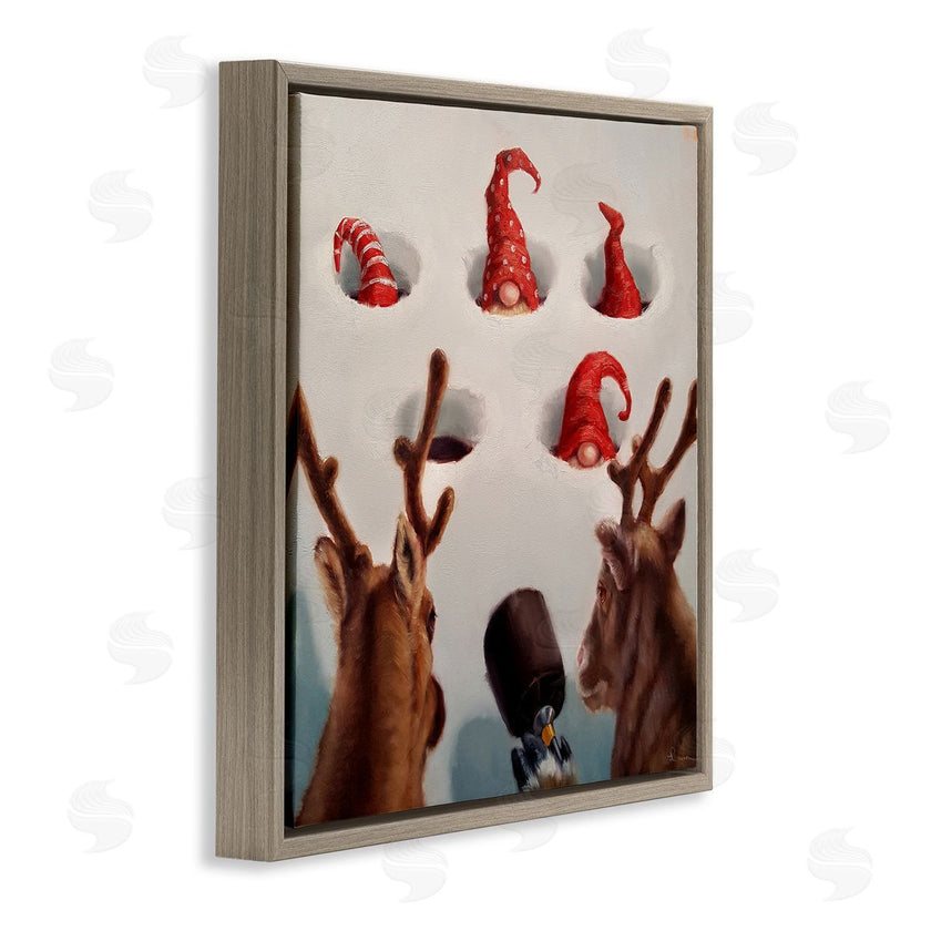 Lucia Heffernan | Holiday Whack an Elf Humor