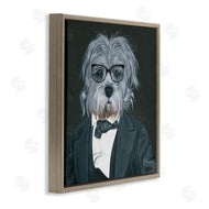 Hollihocks Art | Shaggy Dog in Classy Suit