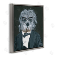 Hollihocks Art | Shaggy Dog in Classy Suit