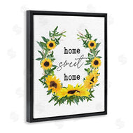 Lettered and Lined | Home Sweet Home Sunflowers