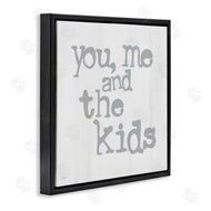JAXN BLVD | You Me and The Kids Phrase