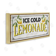Jennifer Pugh | Ice Cold Lemonade Farmhouse Sign