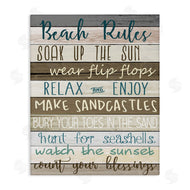 Kim Allen | Nautical Fun Beach Rules