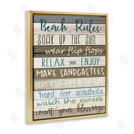 Kim Allen | Nautical Fun Beach Rules