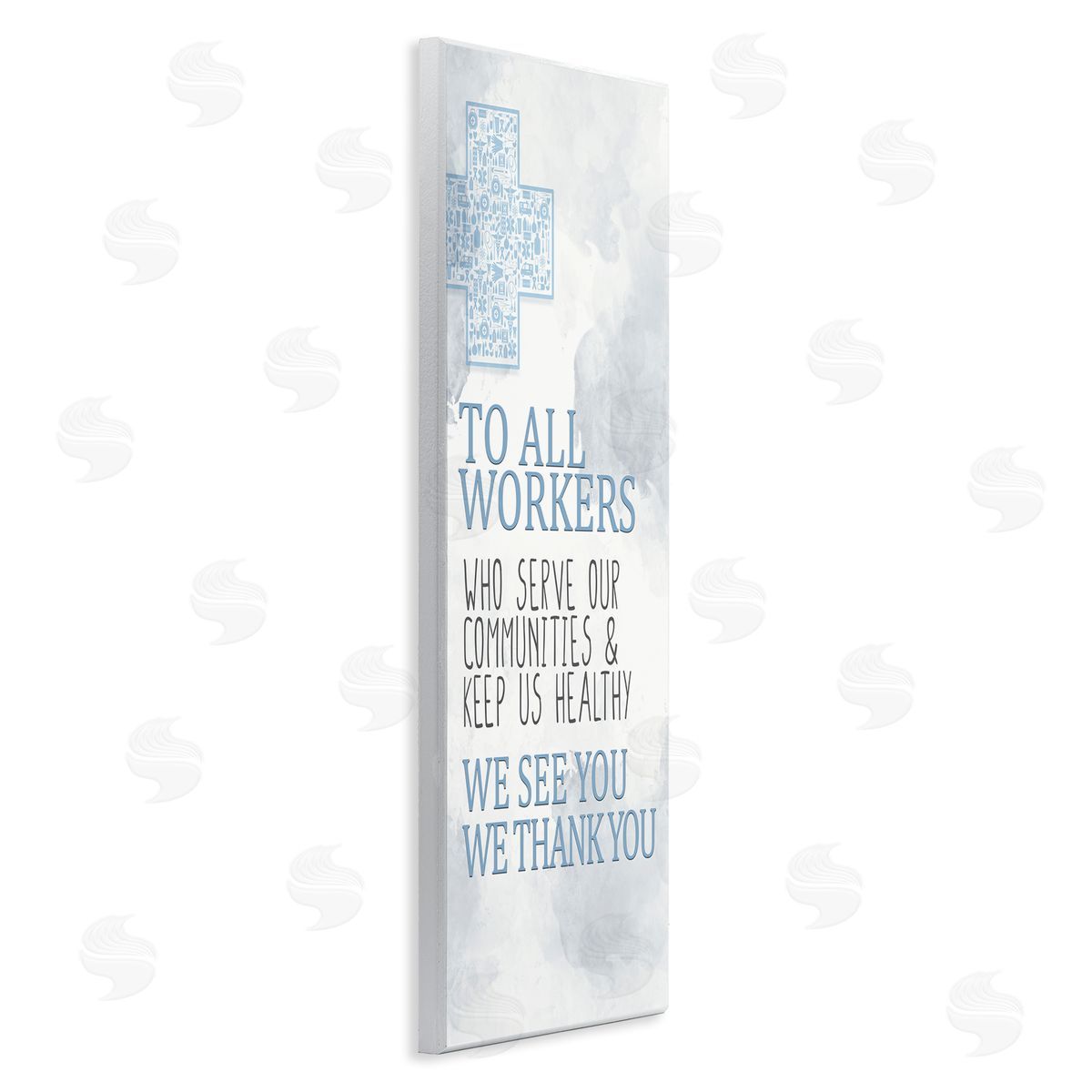 Health Care Worker Gratitude Wood Plaque Wall Art, Home Decor by Kim Allen