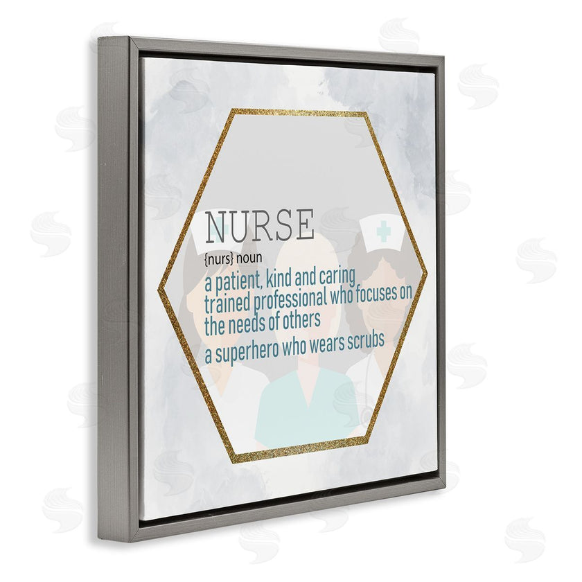 Kim Allen | Nurse Definition Superhero Scrubs