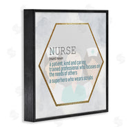 Kim Allen | Nurse Definition Superhero Scrubs