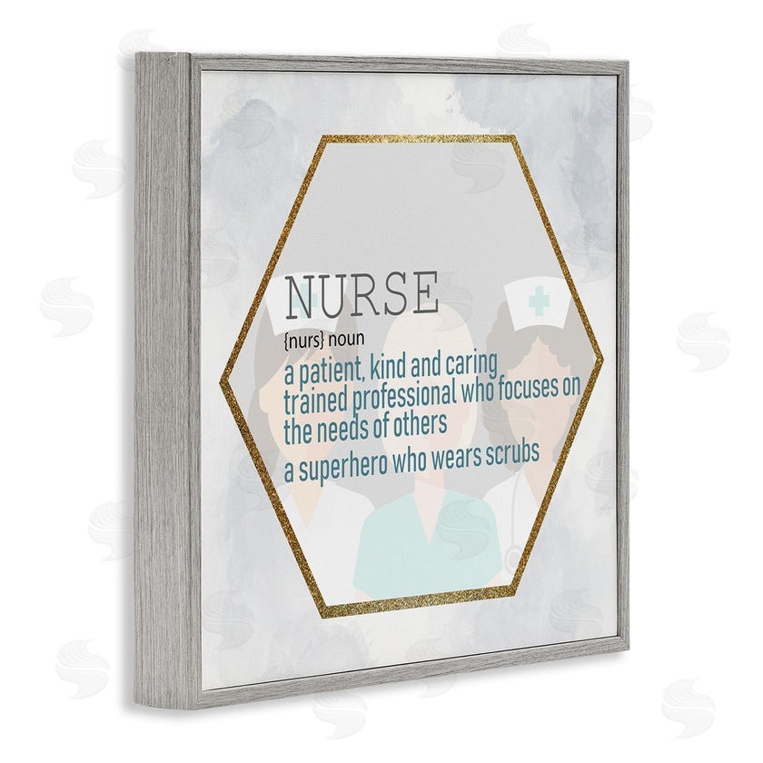 Kim Allen | Nurse Definition Superhero Scrubs