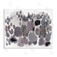 Kim Rupe | Abstract Grey Black Drips