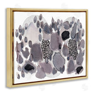 Kim Rupe | Abstract Grey Black Drips