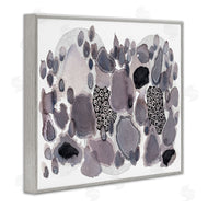 Kim Rupe | Abstract Grey Black Drips