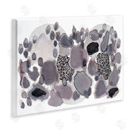 Kim Rupe | Abstract Grey Black Drips
