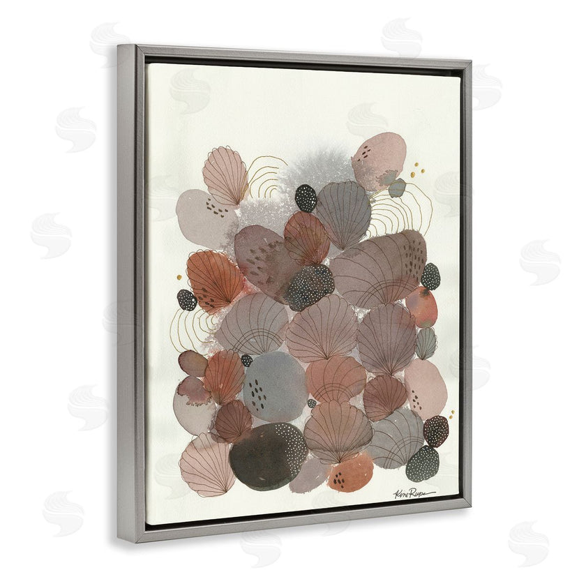 Kim Rupe | Warm Abstract Stones and Shells