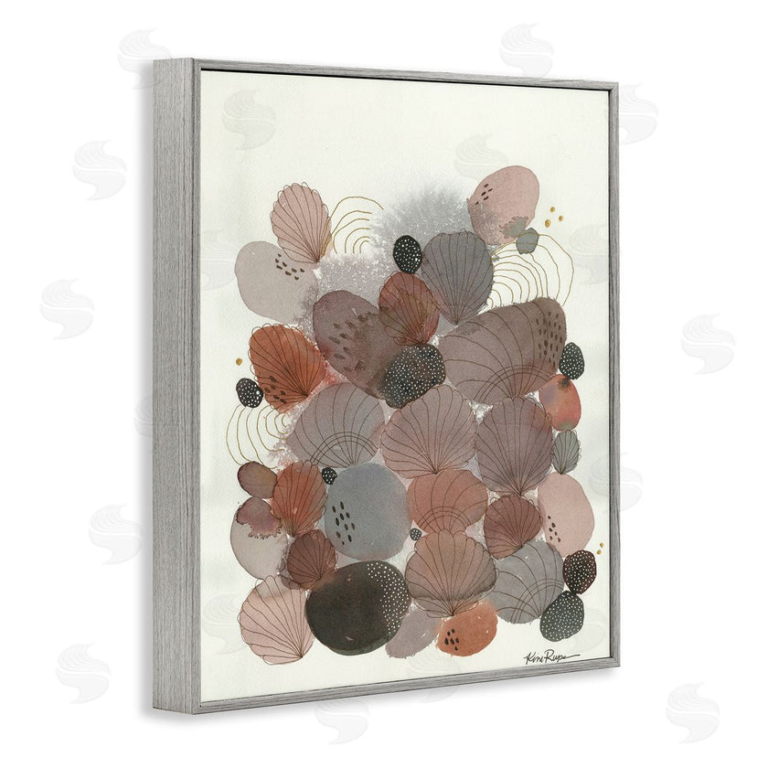 Kim Rupe | Warm Abstract Stones and Shells