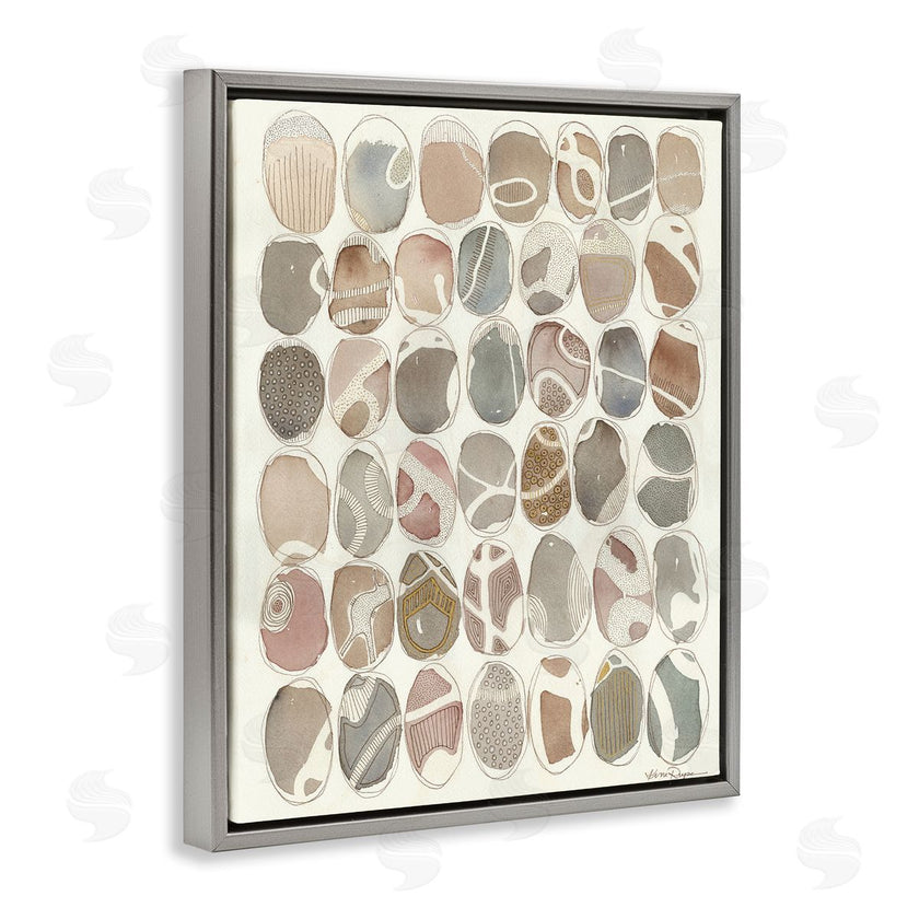 Kim Rupe | Abstract Patterned Rock Shapes