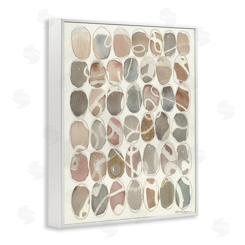 Kim Rupe | Abstract Patterned Rock Shapes