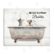 Lori Deiter | Never Too Many Bubbles Dogs