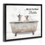 Lori Deiter | Never Too Many Bubbles Dogs