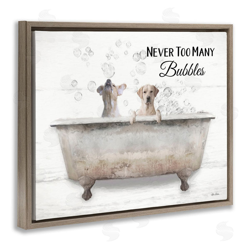 Lori Deiter | Never Too Many Bubbles Dogs