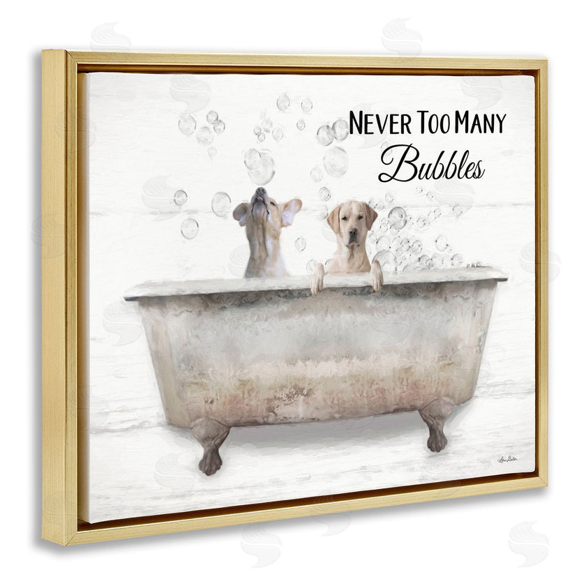 Lori Deiter | Never Too Many Bubbles Dogs