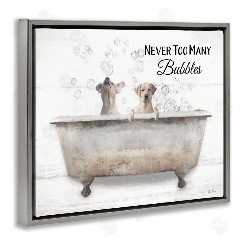 Lori Deiter | Never Too Many Bubbles Dogs