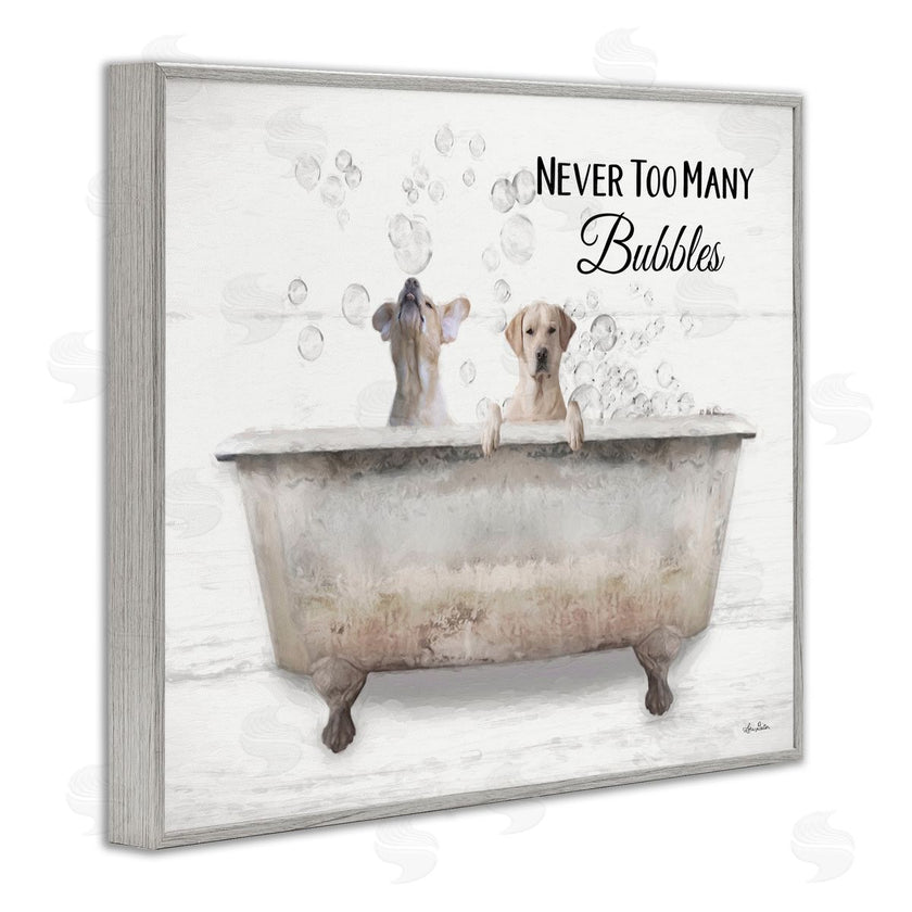 Lori Deiter | Never Too Many Bubbles Dogs