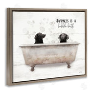 Lori Deiter | Happiness is a Bubble Bath Dogs