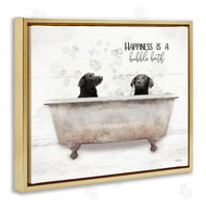 Lori Deiter | Happiness is a Bubble Bath Dogs