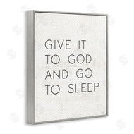 Lux + Me Designs | Give it to God and Sleep