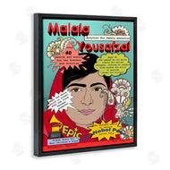 Sangita Bachelet | Malala Yousafzai Magazine Illustration