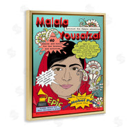 Sangita Bachelet | Malala Yousafzai Magazine Illustration