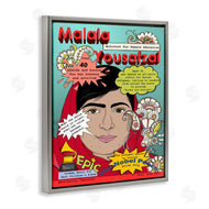 Sangita Bachelet | Malala Yousafzai Magazine Illustration