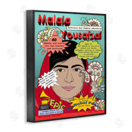 Sangita Bachelet | Malala Yousafzai Magazine Illustration