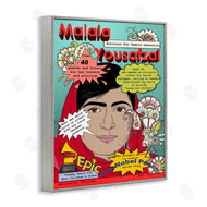 Sangita Bachelet | Malala Yousafzai Magazine Illustration