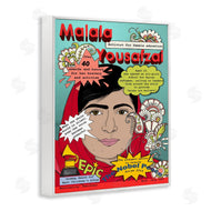 Sangita Bachelet | Malala Yousafzai Magazine Illustration