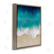 Maggie Olsen | Aerial Tropical Blue Tide