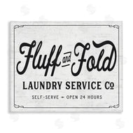 Lettered and Lined | Fluff and Fold Laundry Room
